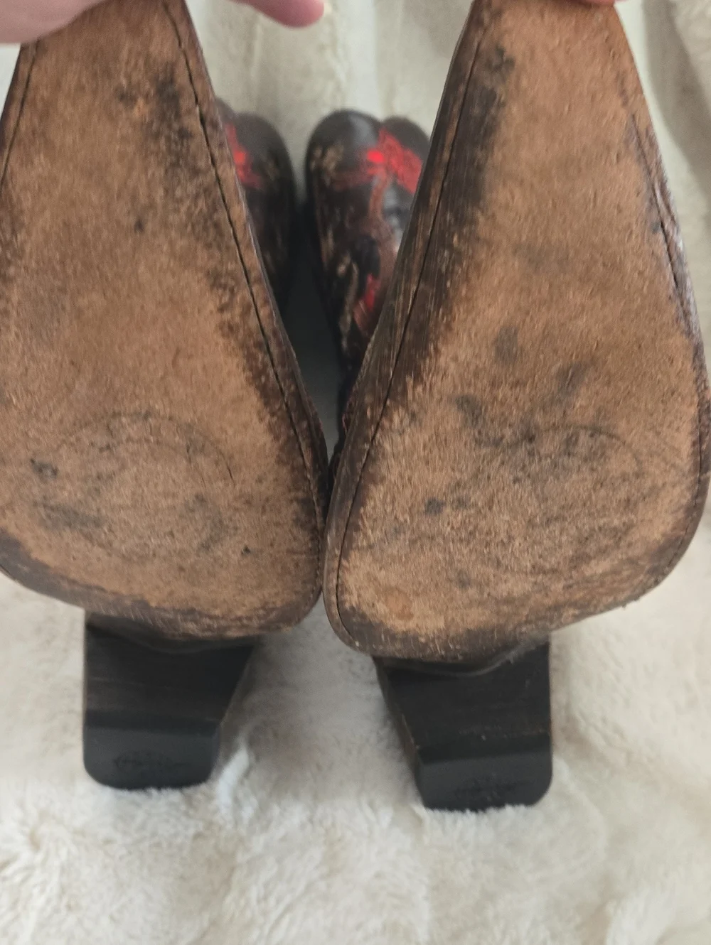 Lucchese embroidered cowboy boots - Picture 5 of 7